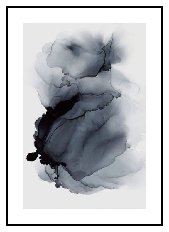 Ink Flow No1 Poster (50x70 cm) - Poster Store