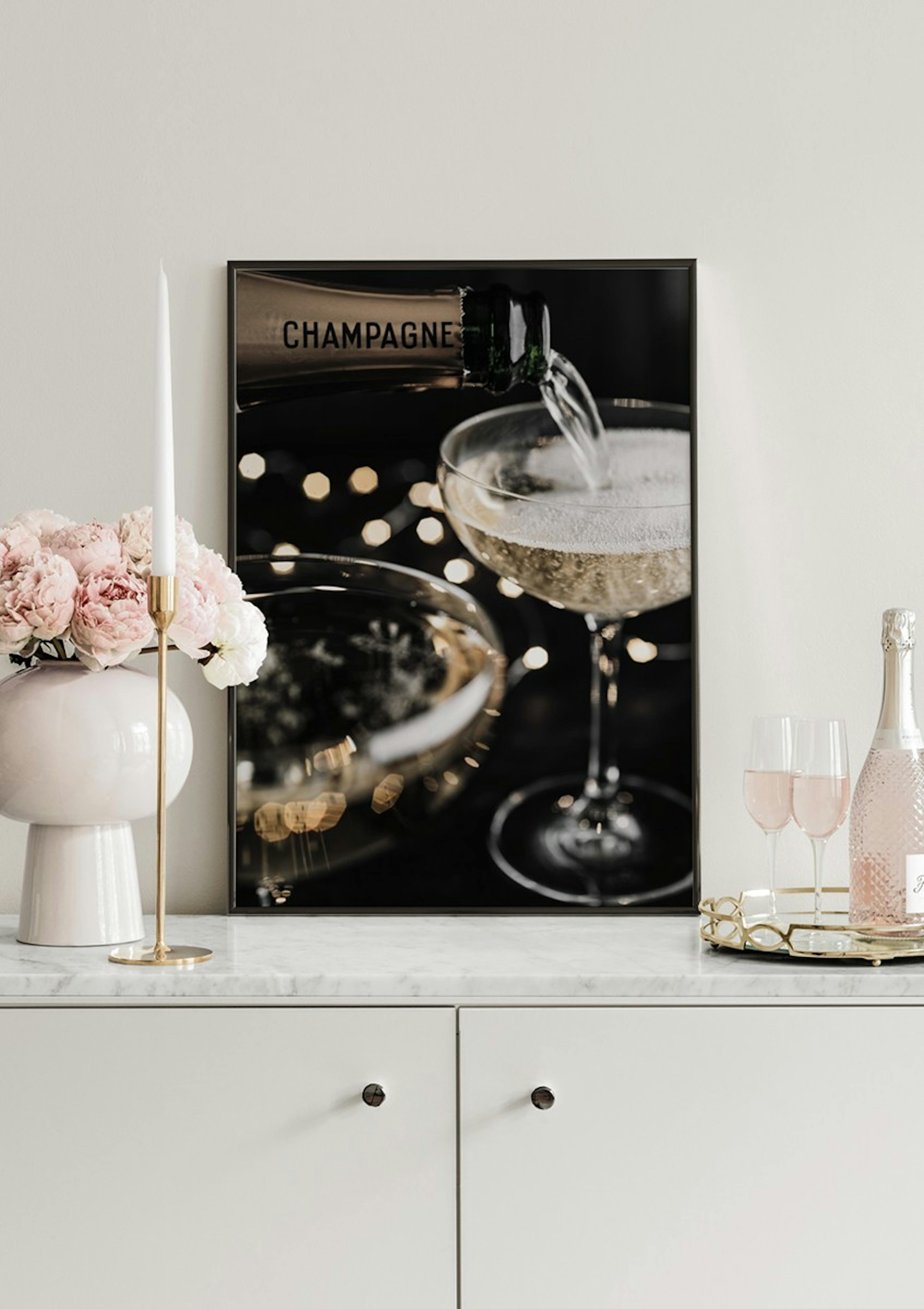 Šampaňské Plakát thumbnail