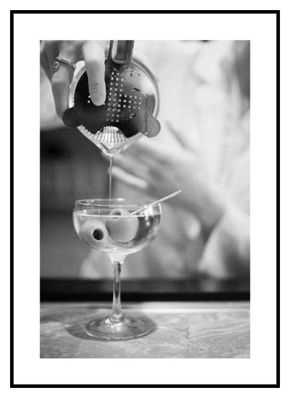 Czas na Martini Plakat (30x40 cm) - Poster Store
