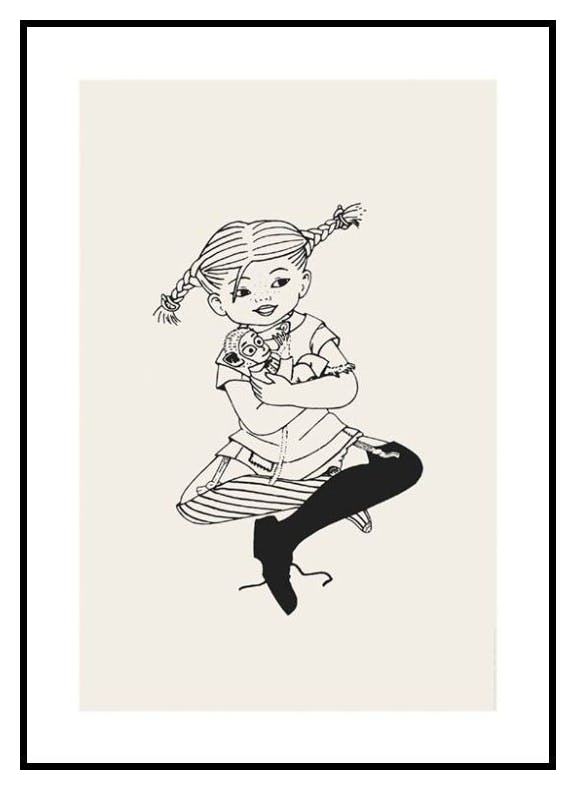 Fifi Brindacier No2 (21x30 cm) - Poster Store