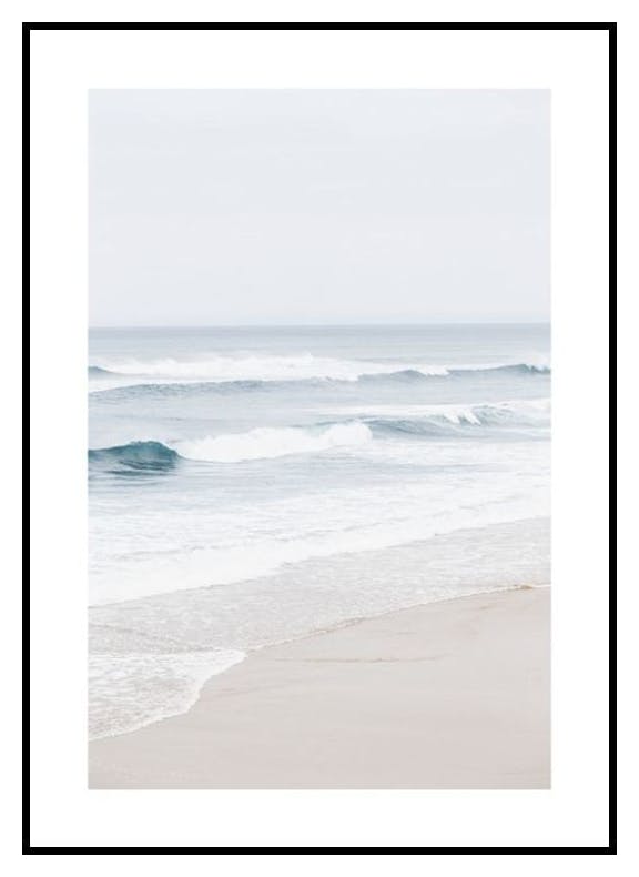 Plaża Oceanu Atlantyckiego Plakat (50x70 cm) - Poster Store