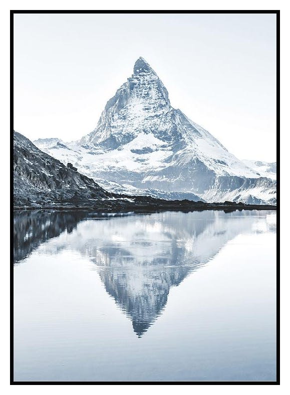 Plakat The Matterhorn (40x50 cm) - Poster Store
