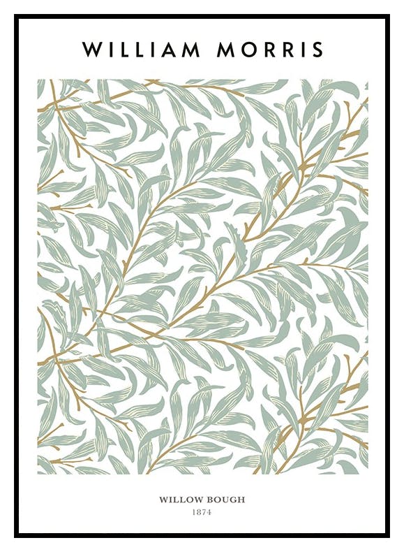 William Morris - Willow Bough Poster (50x70 cm) - Poster Store