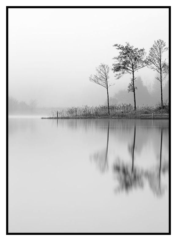 Stillness Plakat (70x100 cm) - Poster Store