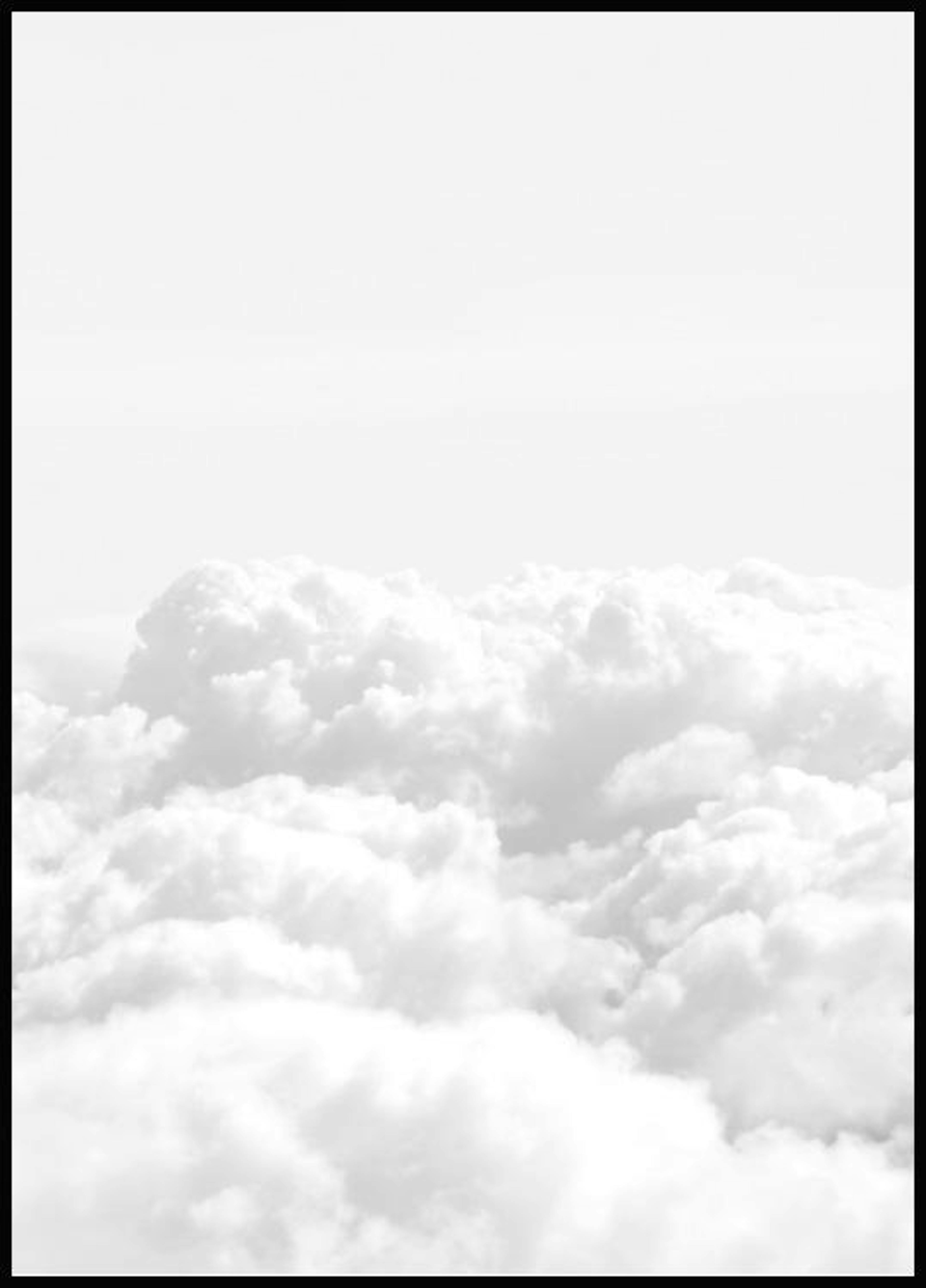 구름 위 풍경 포스터 0