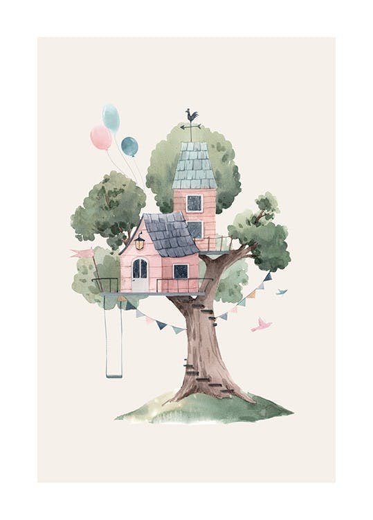 Plakat Domek na Drzewie 0