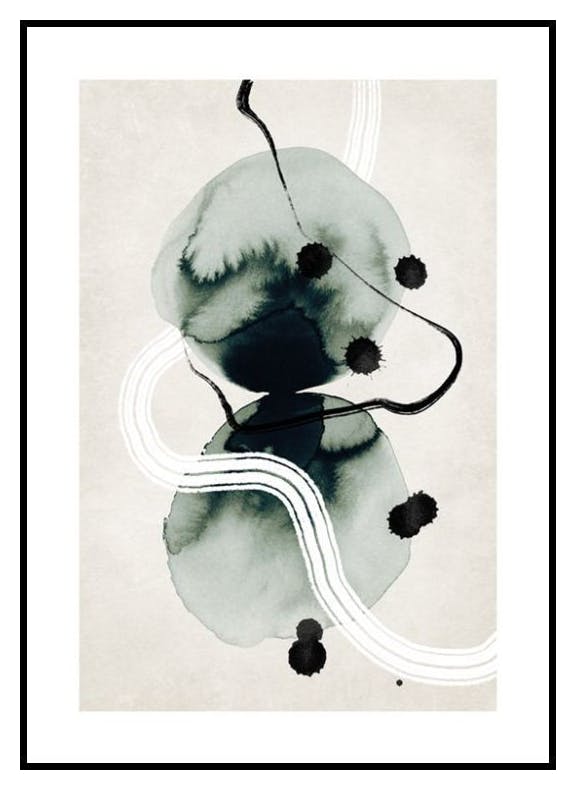 Ink Formations No1 Plakat (30x40 cm) - Poster Store