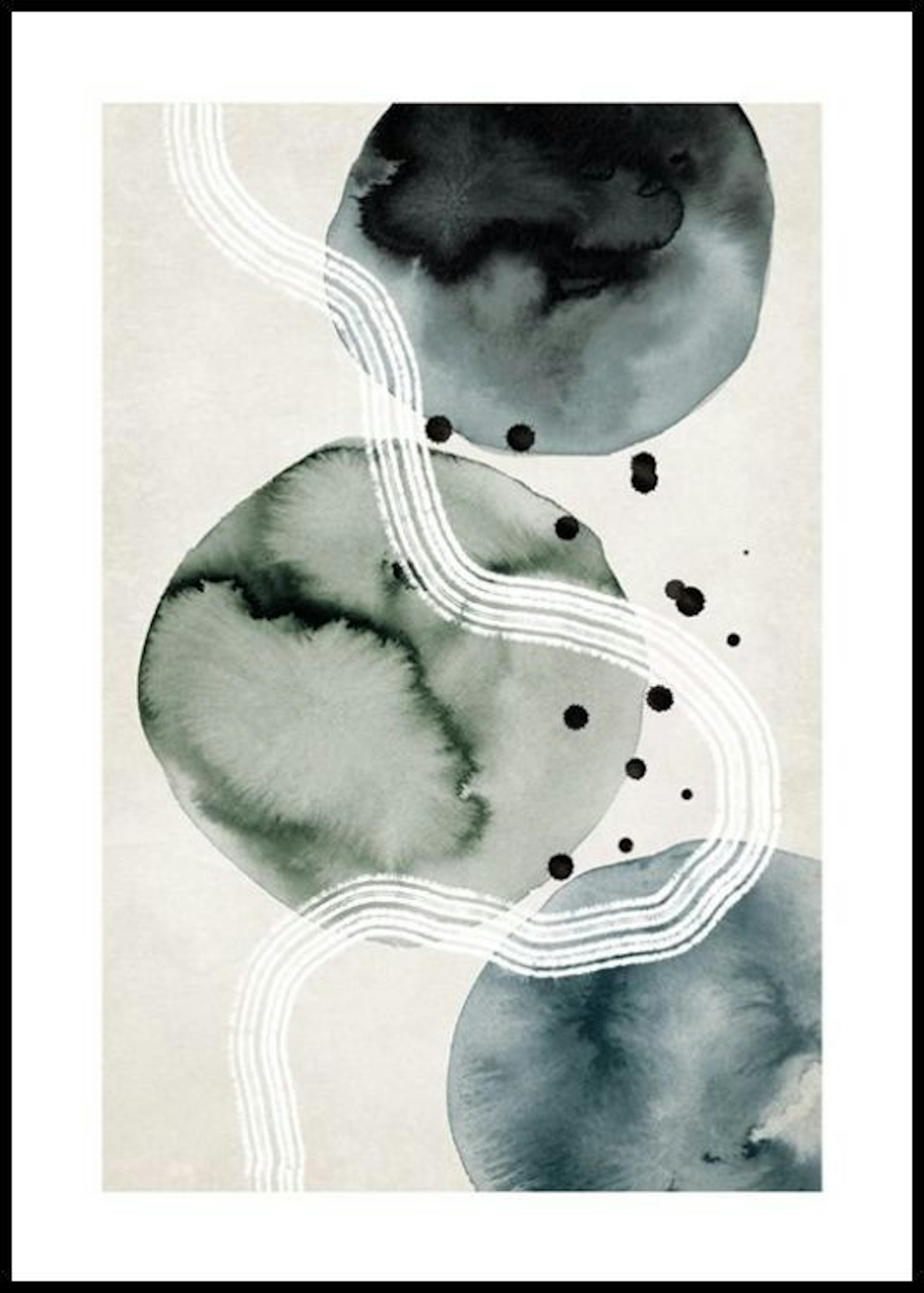 Formaciones de Tinta No2 Póster 0