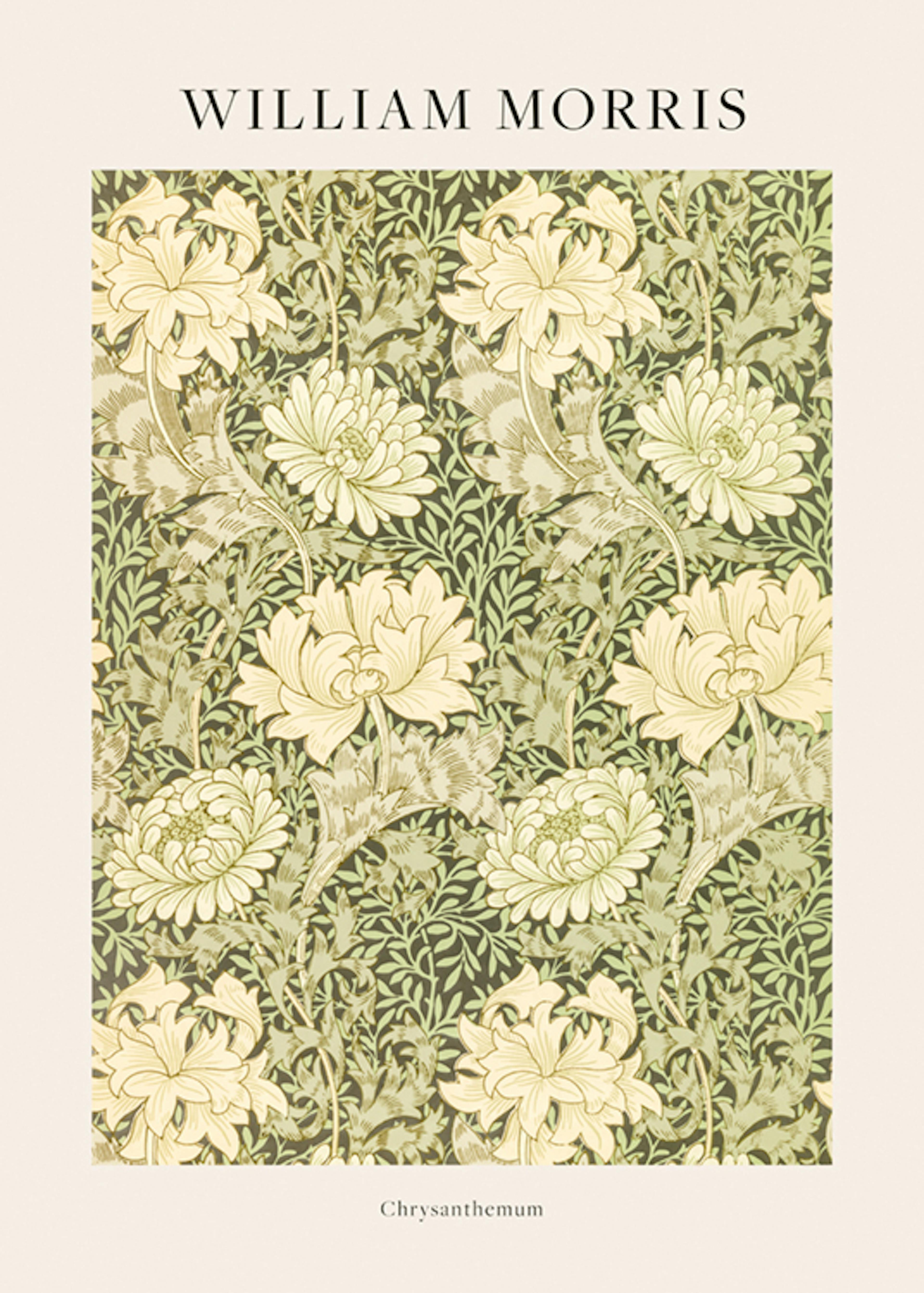 William Morris - Chrysantenposter 0