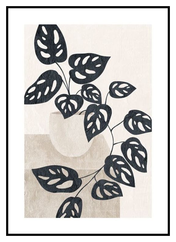 Maska Małpy Plakat (21x30 cm) - Poster Store