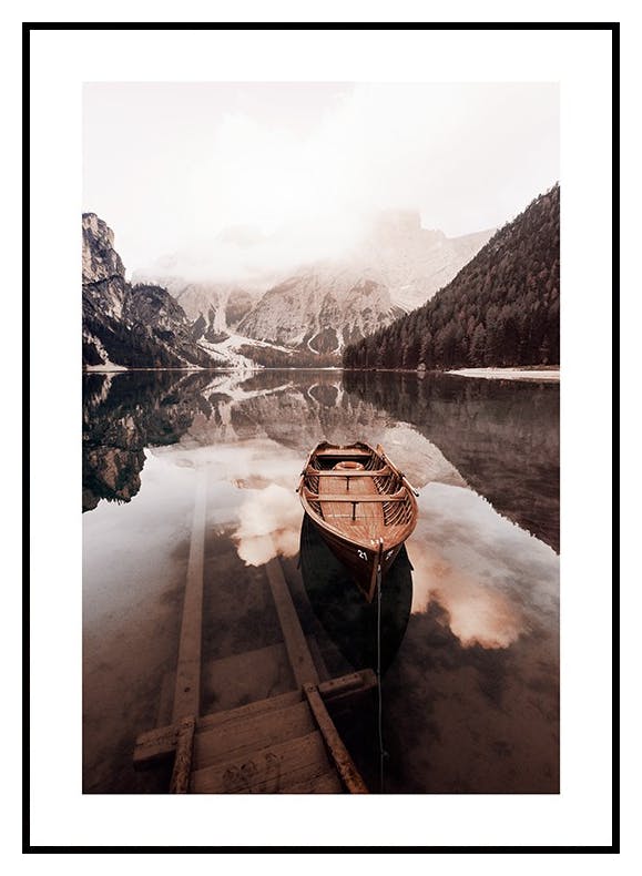 Uspokajające Jezioro Plakat (30x40 cm) - Poster Store