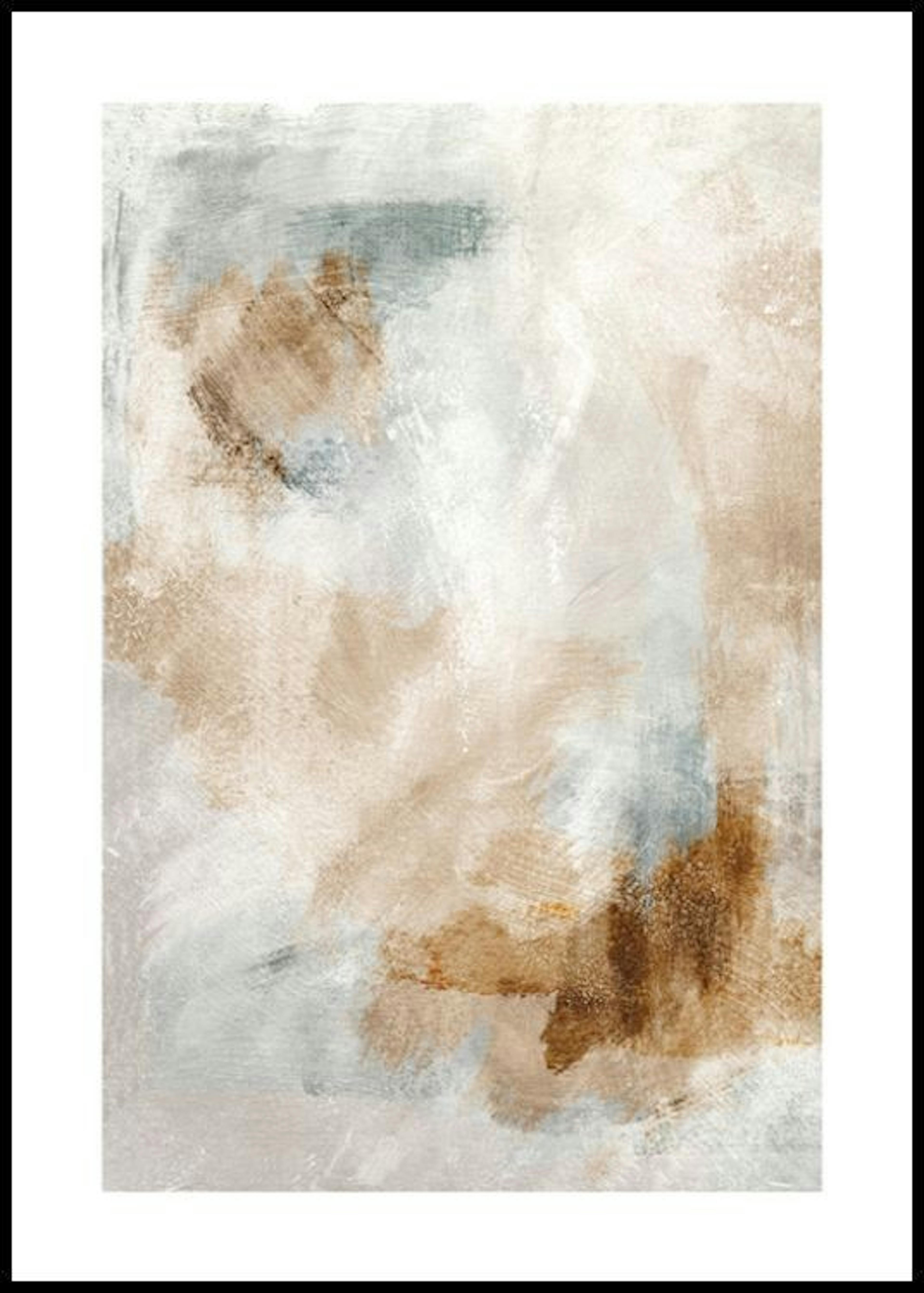 Moderne Pinsel Poster 0