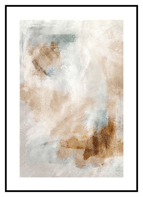 Pinceaux Contemporains Poster (50x70 cm) - Poster Store