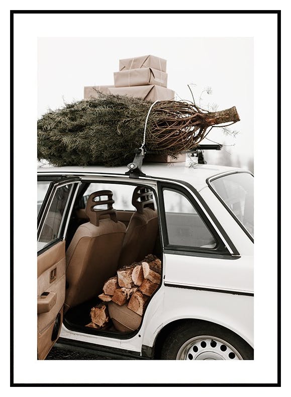 Holiday Car Poster (70x100 cm) - Poster Store