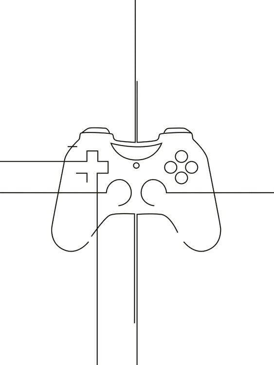 Poster del controller di gioco 0