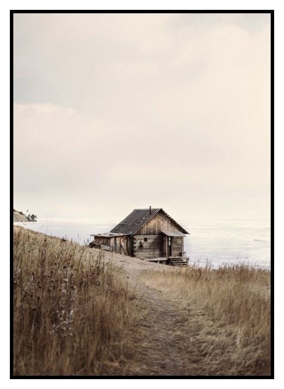 Chata nad morzem Plakat (50x70 cm) - Poster Store