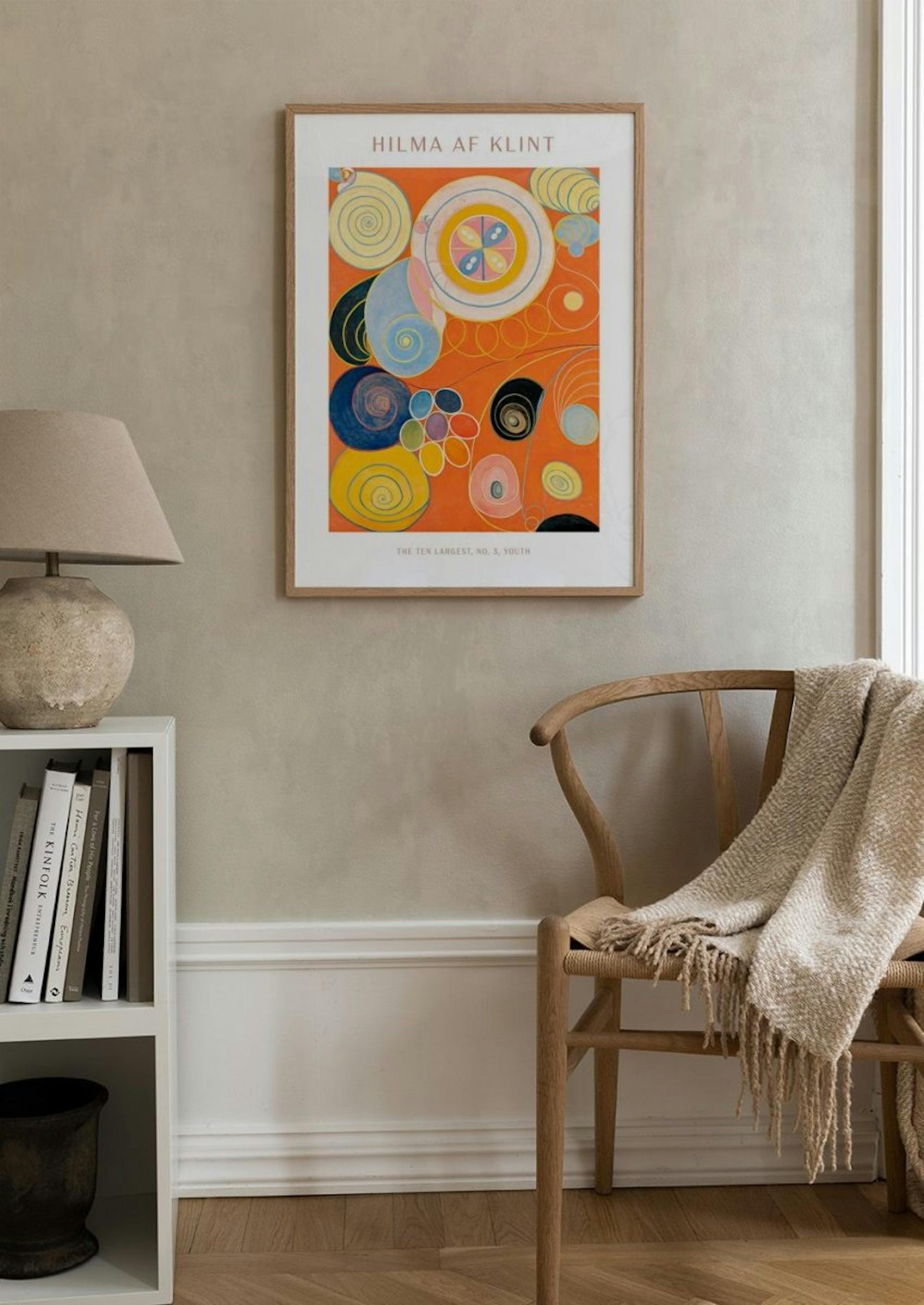 Poster - Hilma Af Klint - Les Dix Plus Grands, N° 3, Jeunesse Poster thumbnail