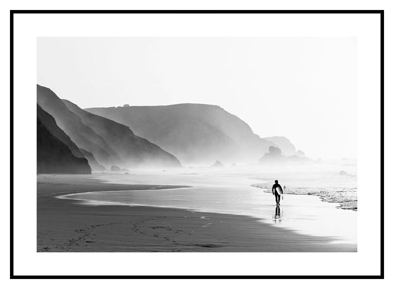 Sunrise Surf Poster (21x30 cm) - Poster Store