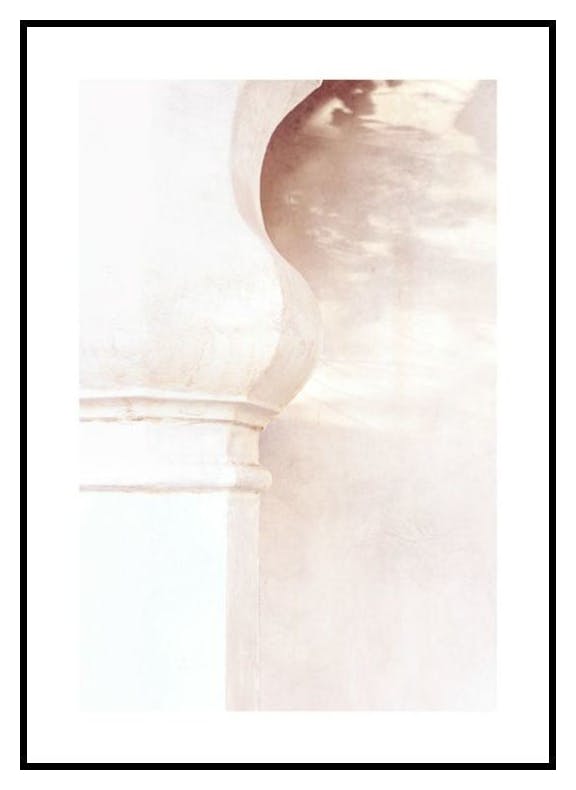 Rosa Pelare Poster (30x40 cm) - Poster Store