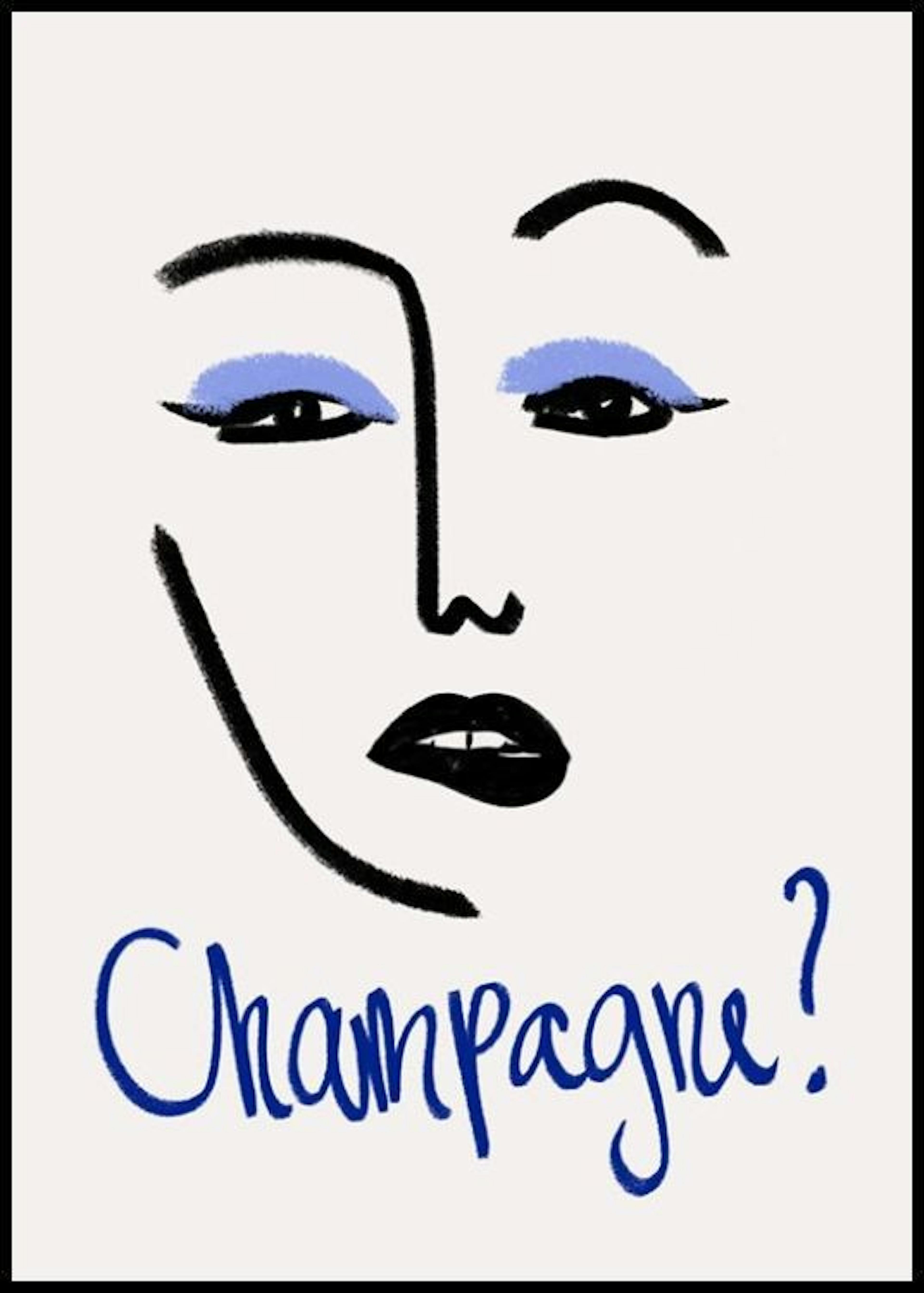 Champagne Thoughts Poster thumbnail