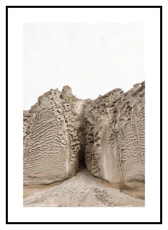 Rzeźbione Klify Plakat (30x40 cm) - Poster Store