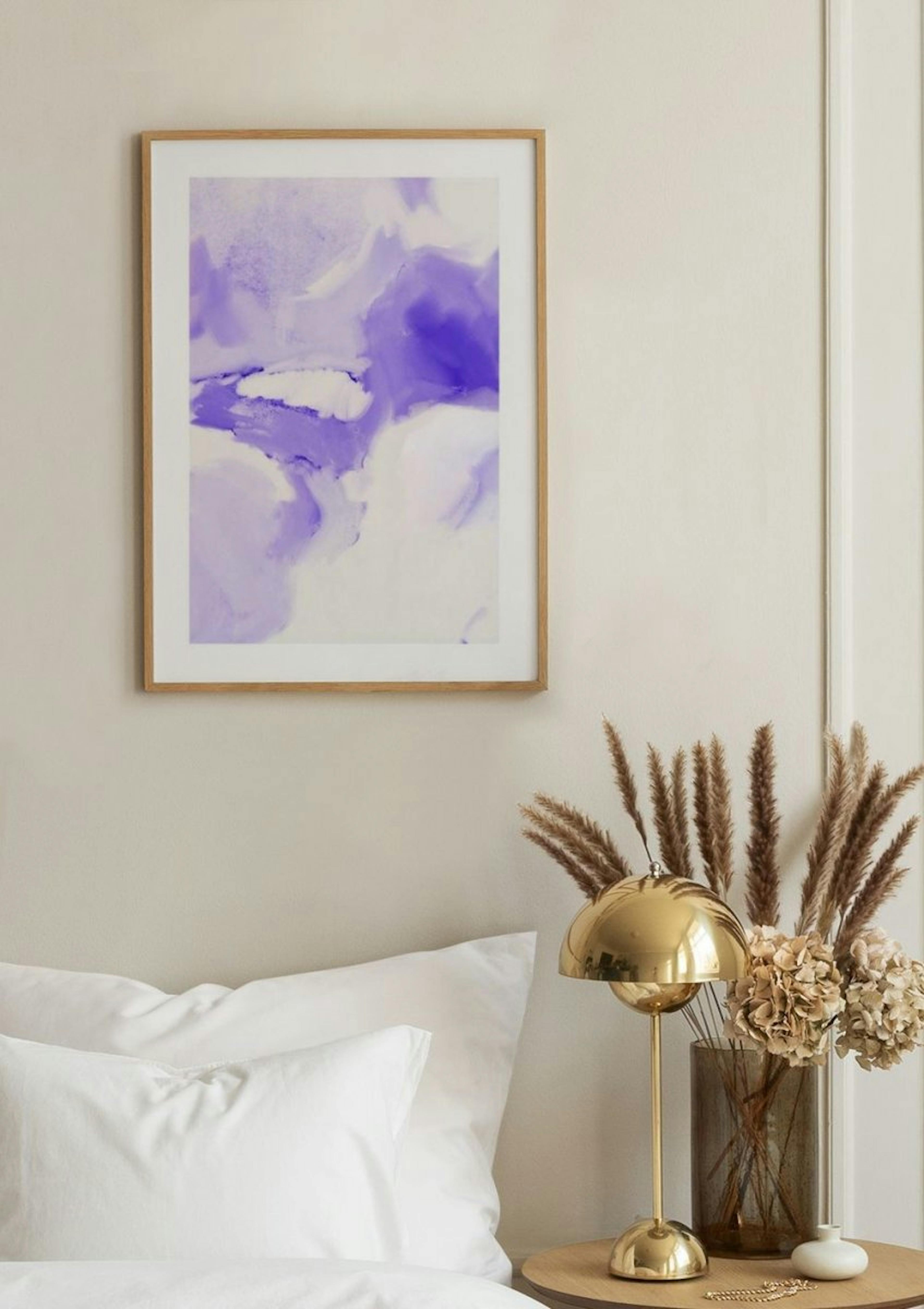 Purple Art Poster thumbnail
