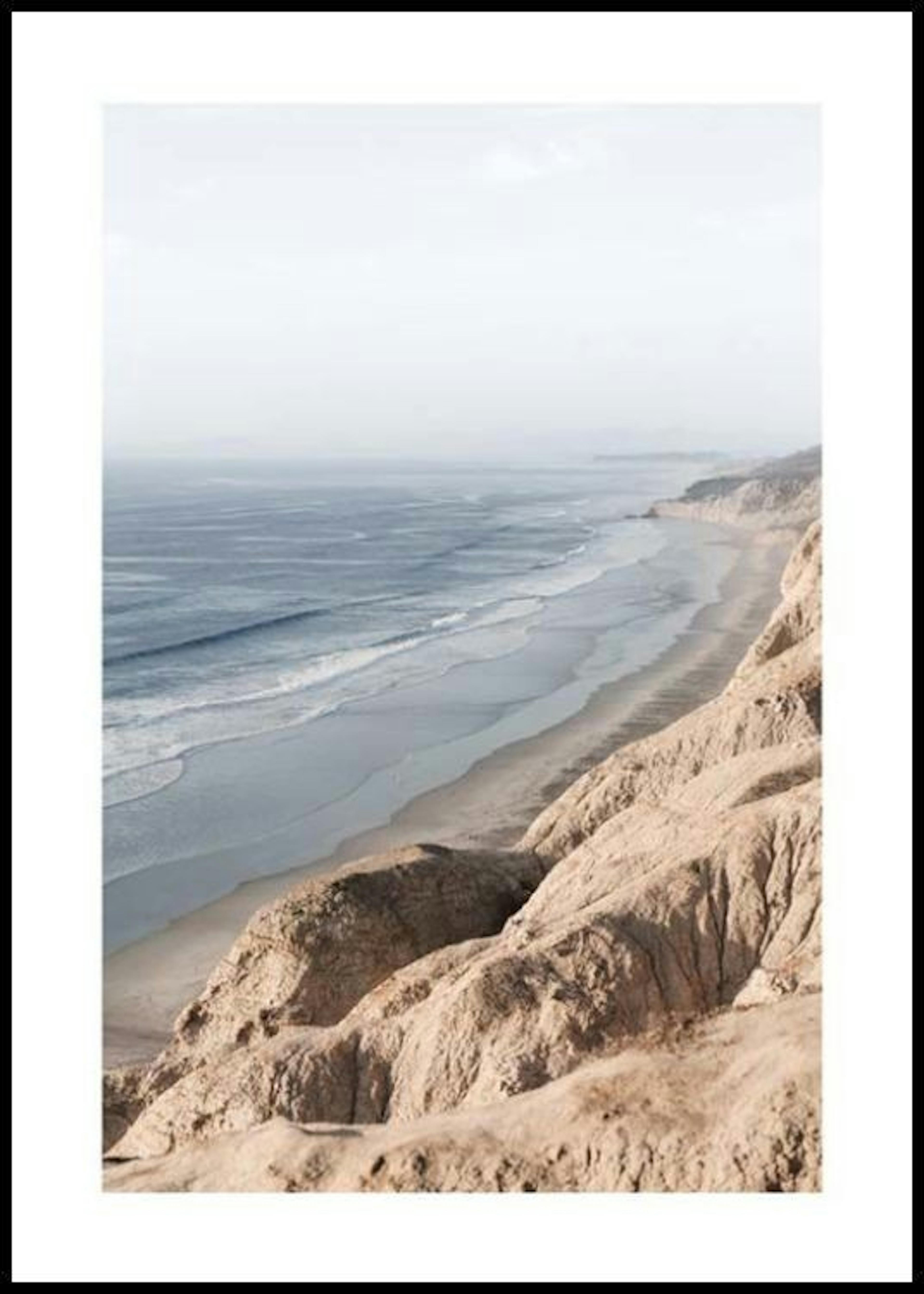 Cliffside in San Diego Poster thumbnail