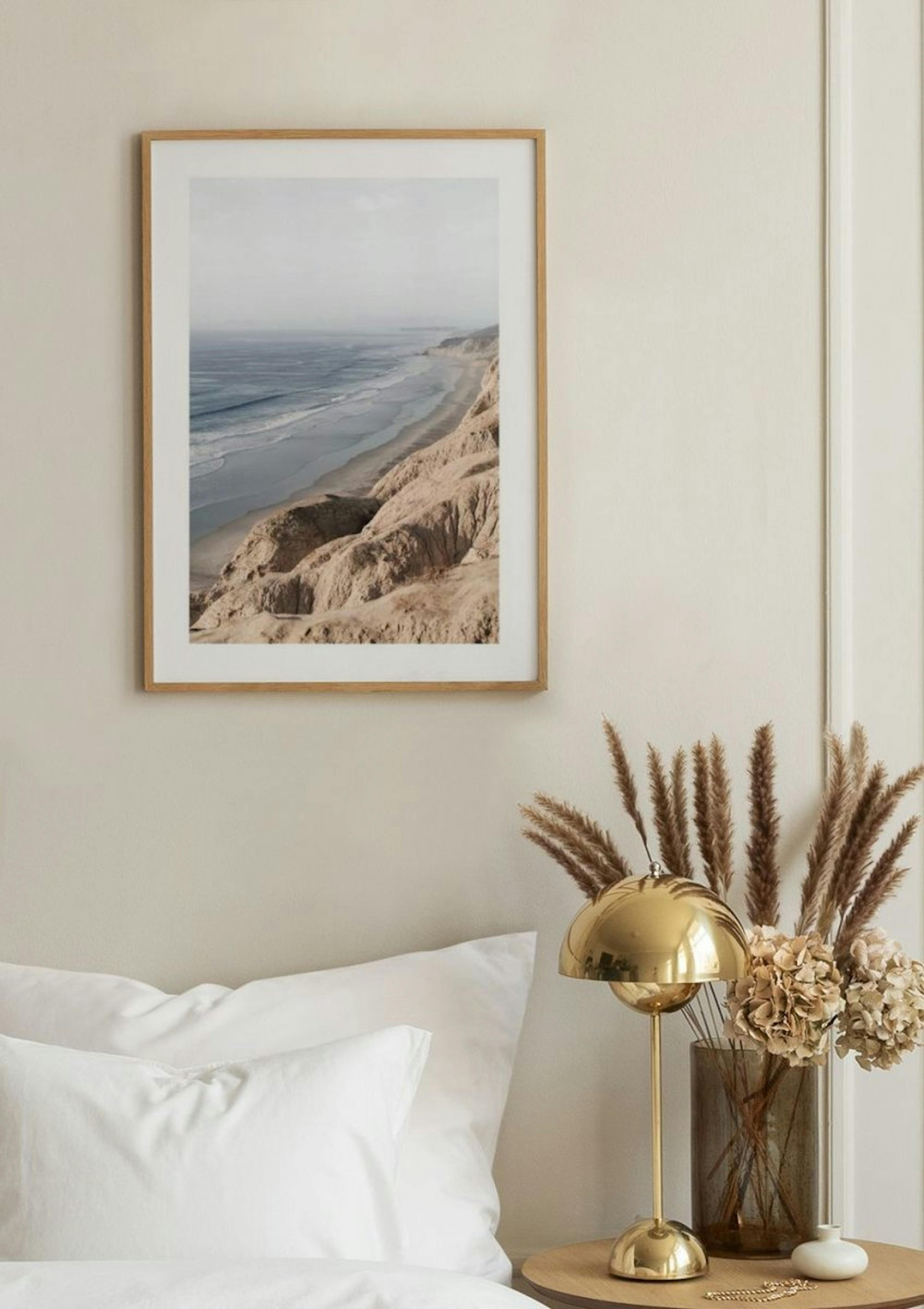 Cliffside in San Diego Poster thumbnail