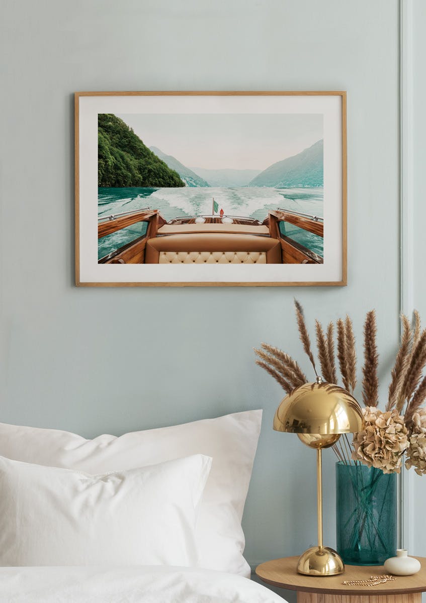 Lake Como Ride Poster (50x70 cm) - Poster Store