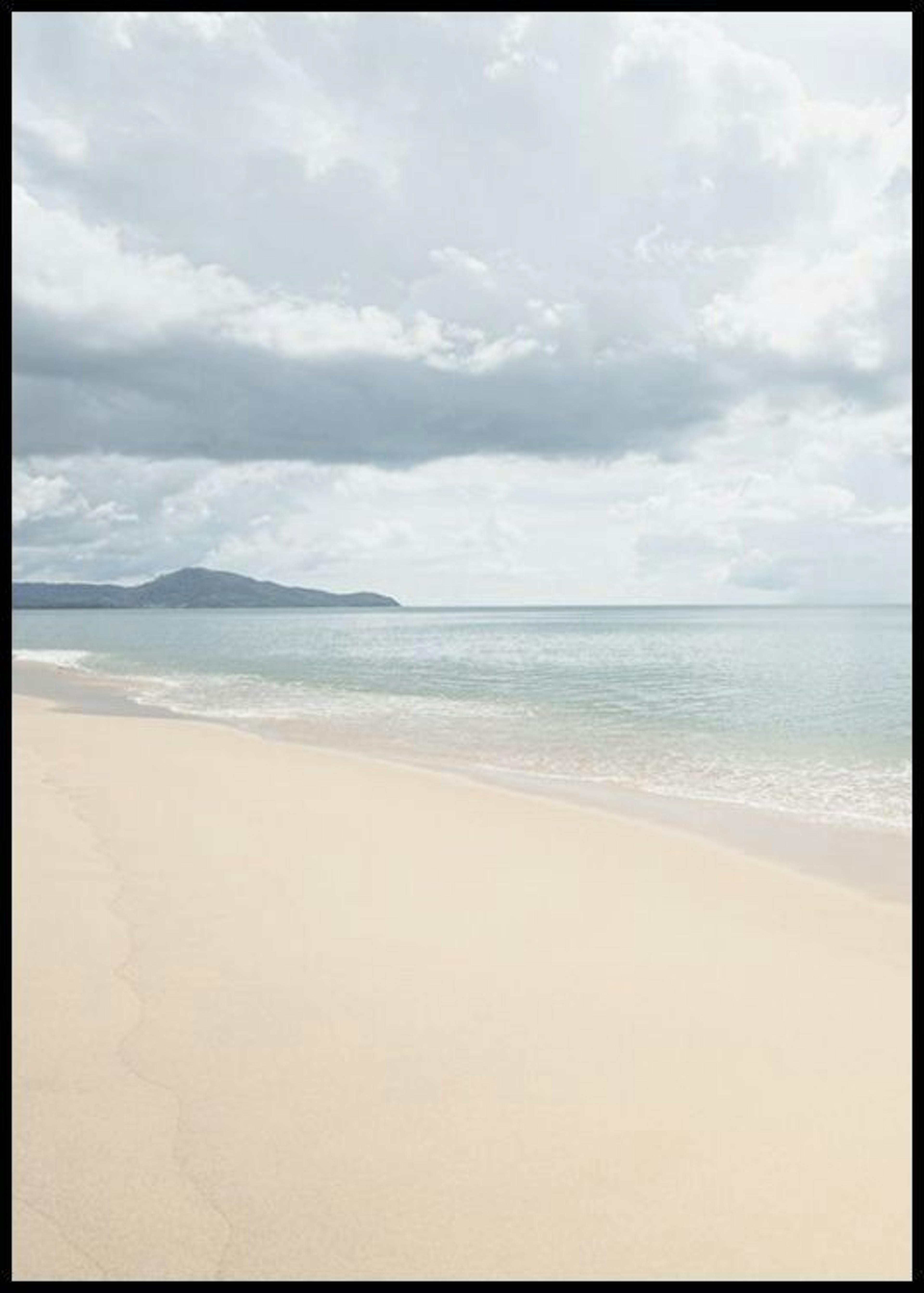 White Sand Beach No1 Poster thumbnail