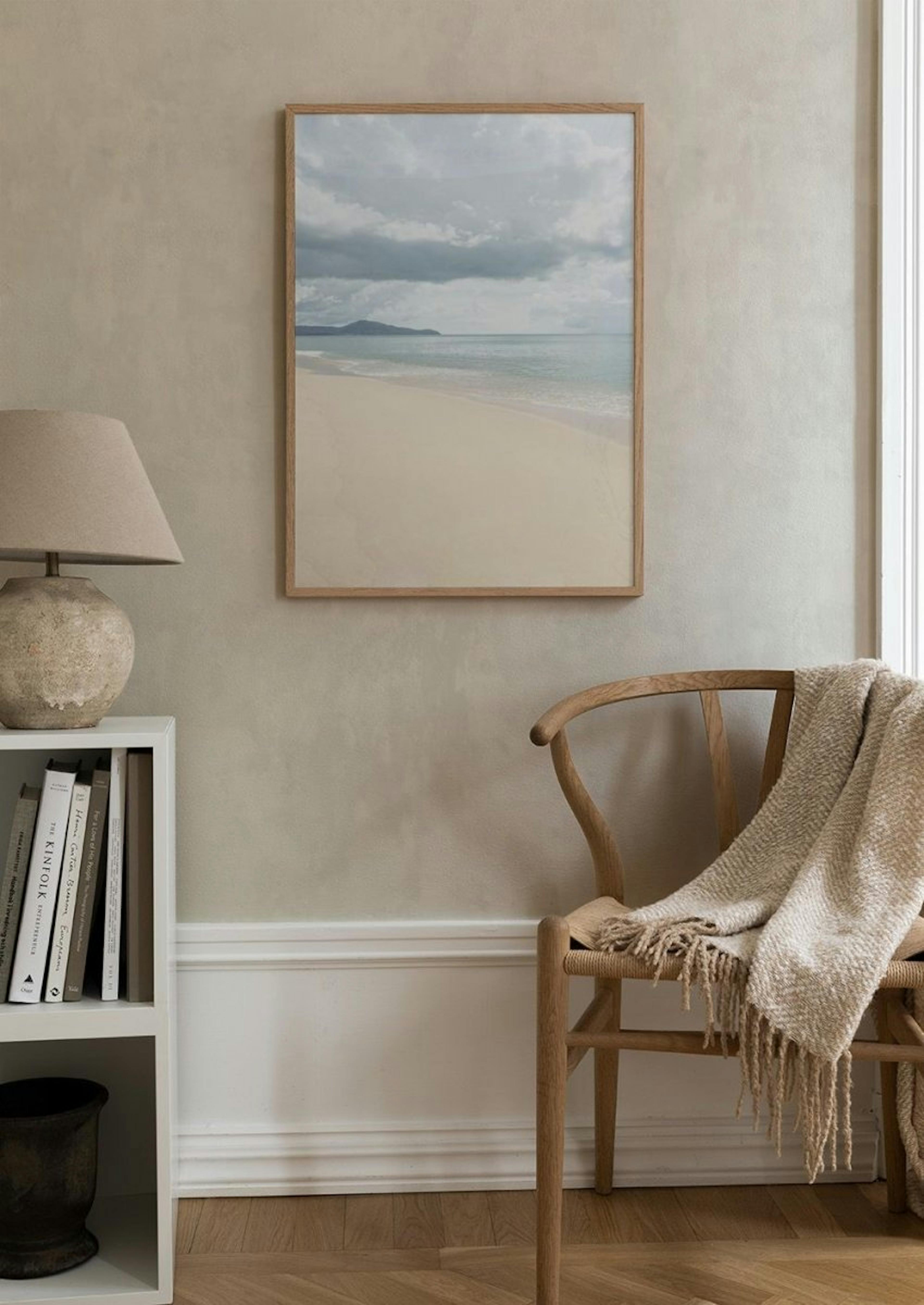 White Sand Beach No1 Poster thumbnail