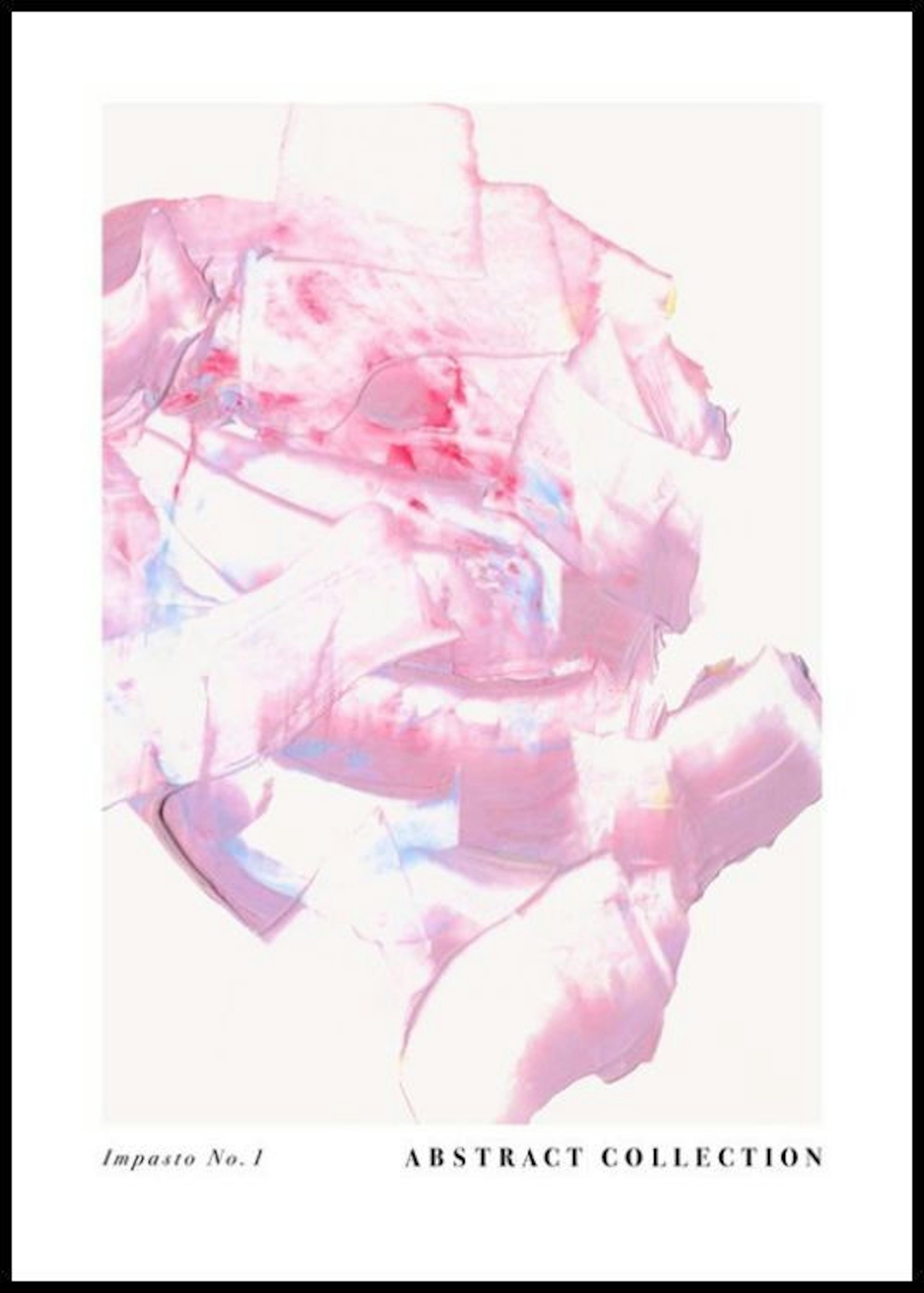 Abstract Impasto No1 Print 0