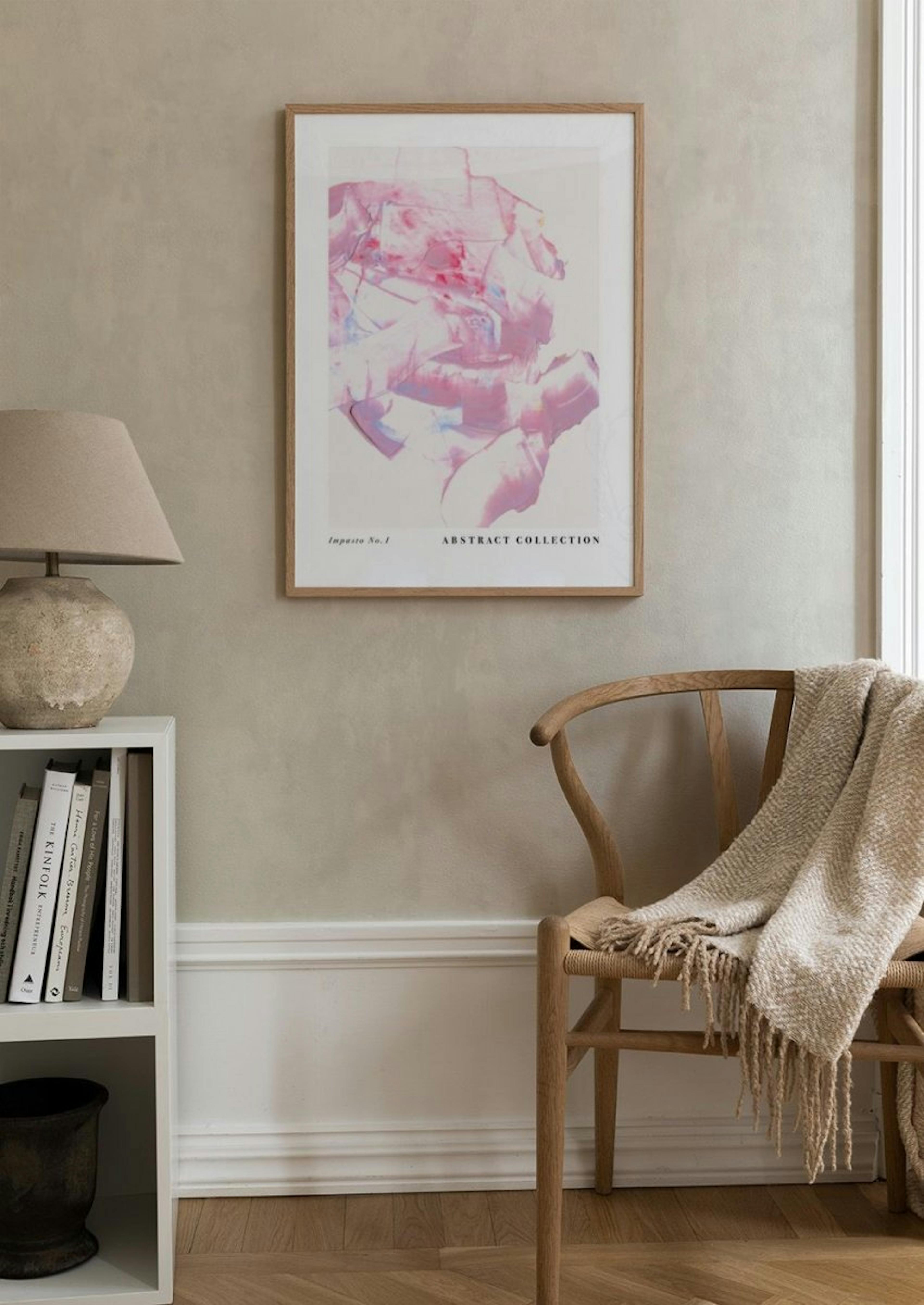 Abstraktes Impasto No1 Poster thumbnail