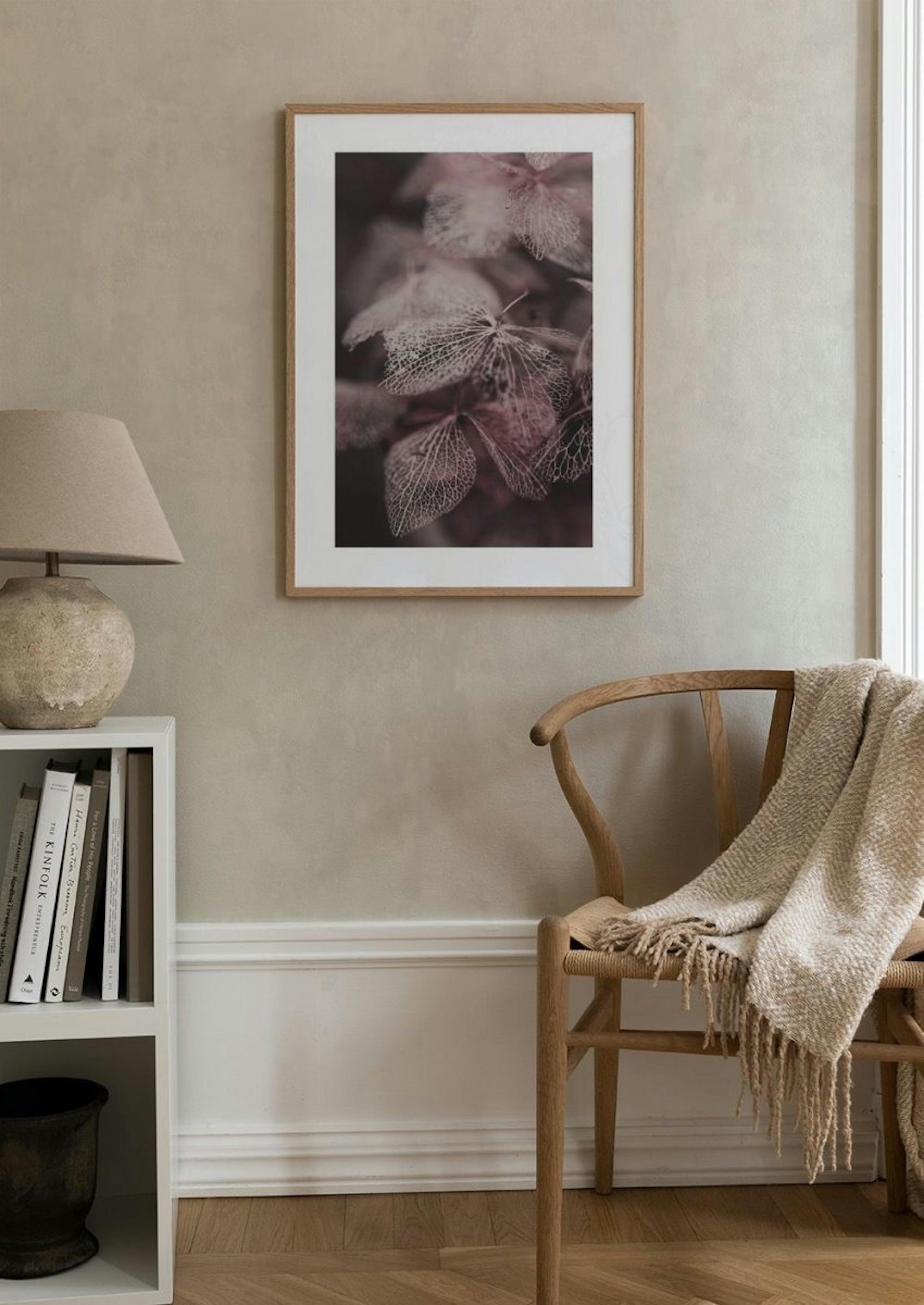 Hortensia Deshojándose Póster thumbnail