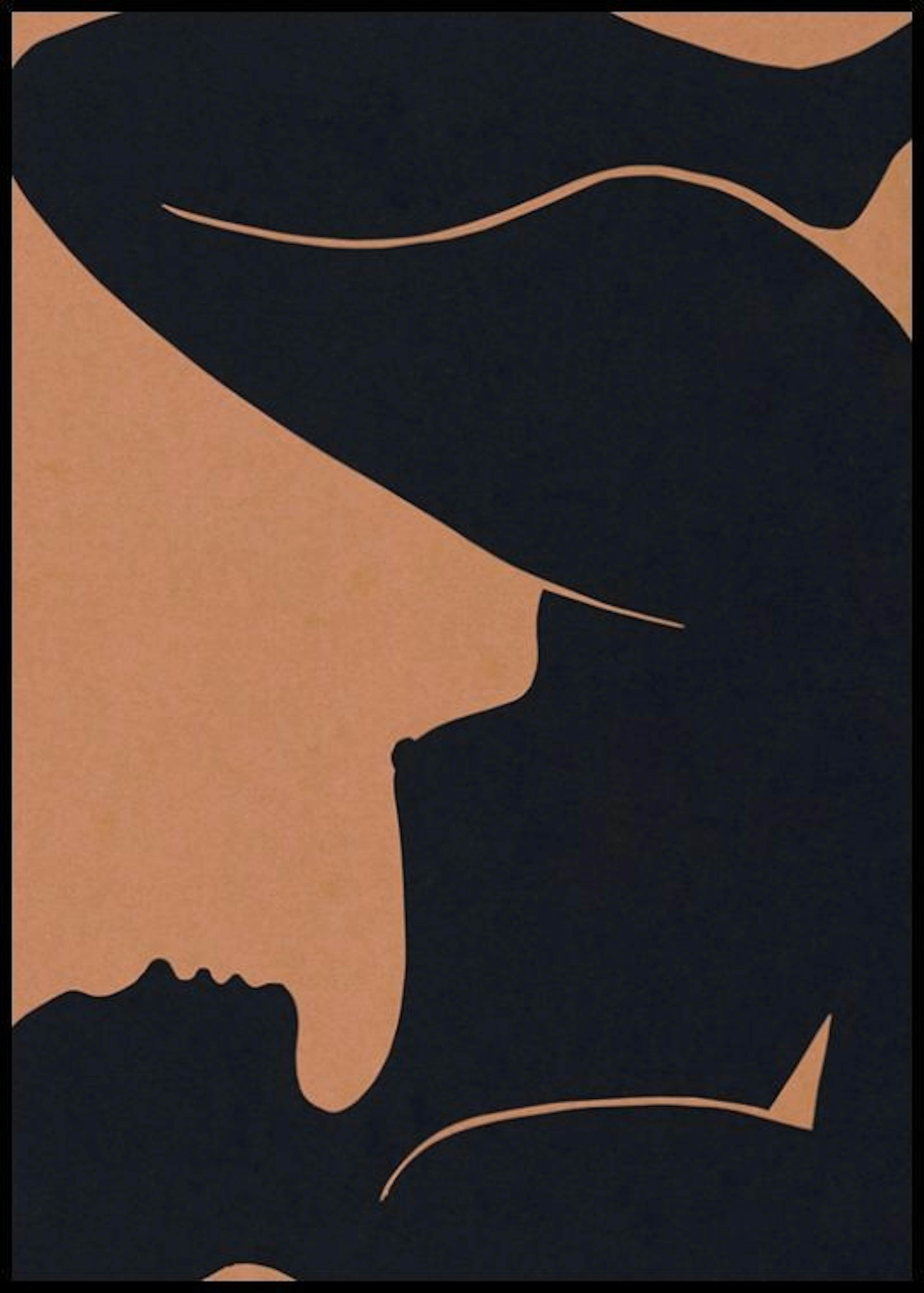 Papercut Woman Poster thumbnail