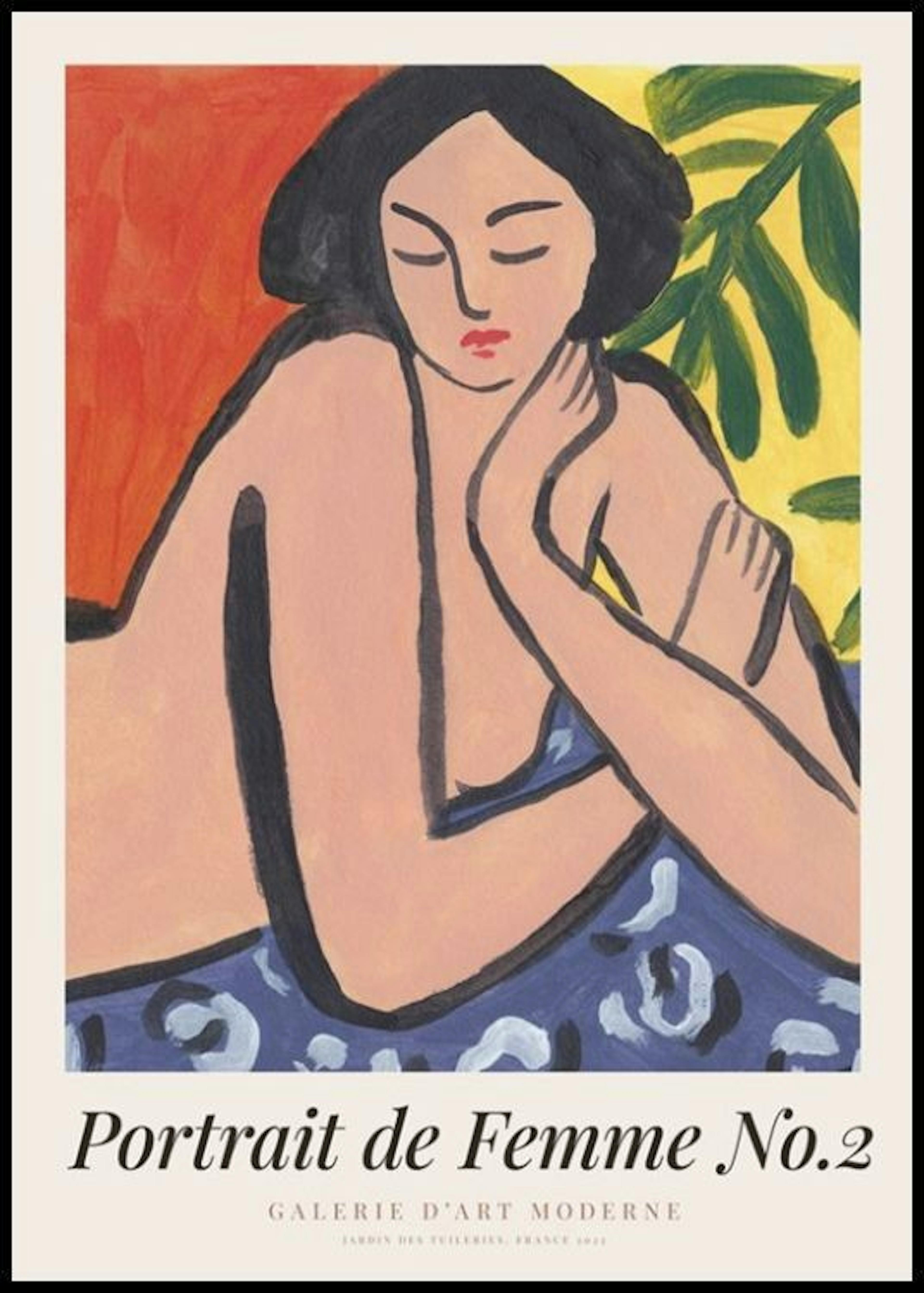 Portrait de Femme No2 Poster thumbnail