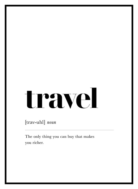 Travel Poster (21x30 cm) - Poster Store