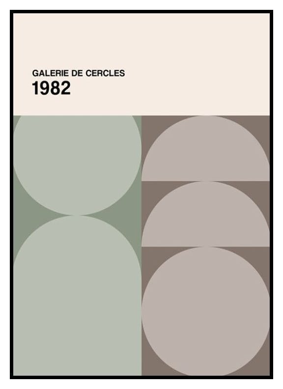 Galeria kół No1 Plakat (30x40 cm) - Poster Store