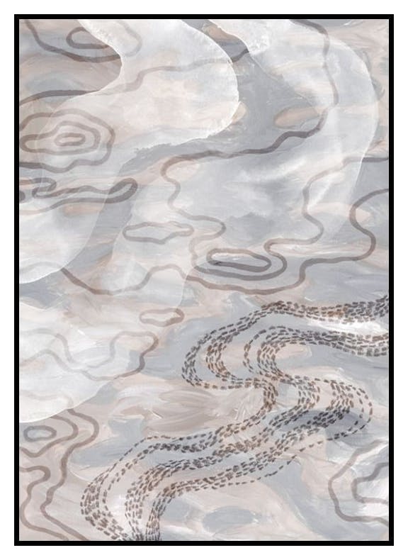 Beige Mintázat No1 Poszter (50x70 cm) - Poster Store