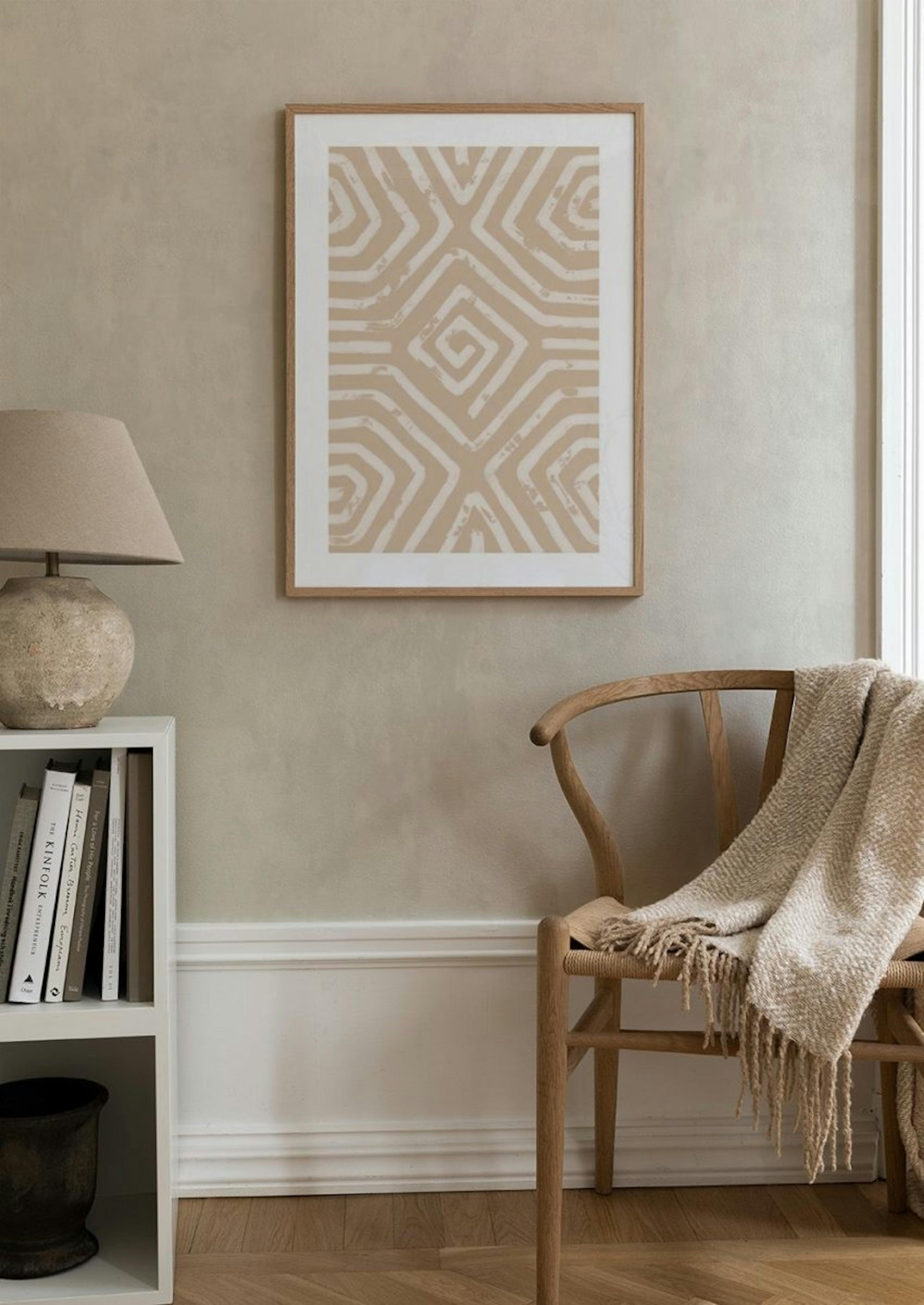 Earthy Pattern No1 Poster thumbnail