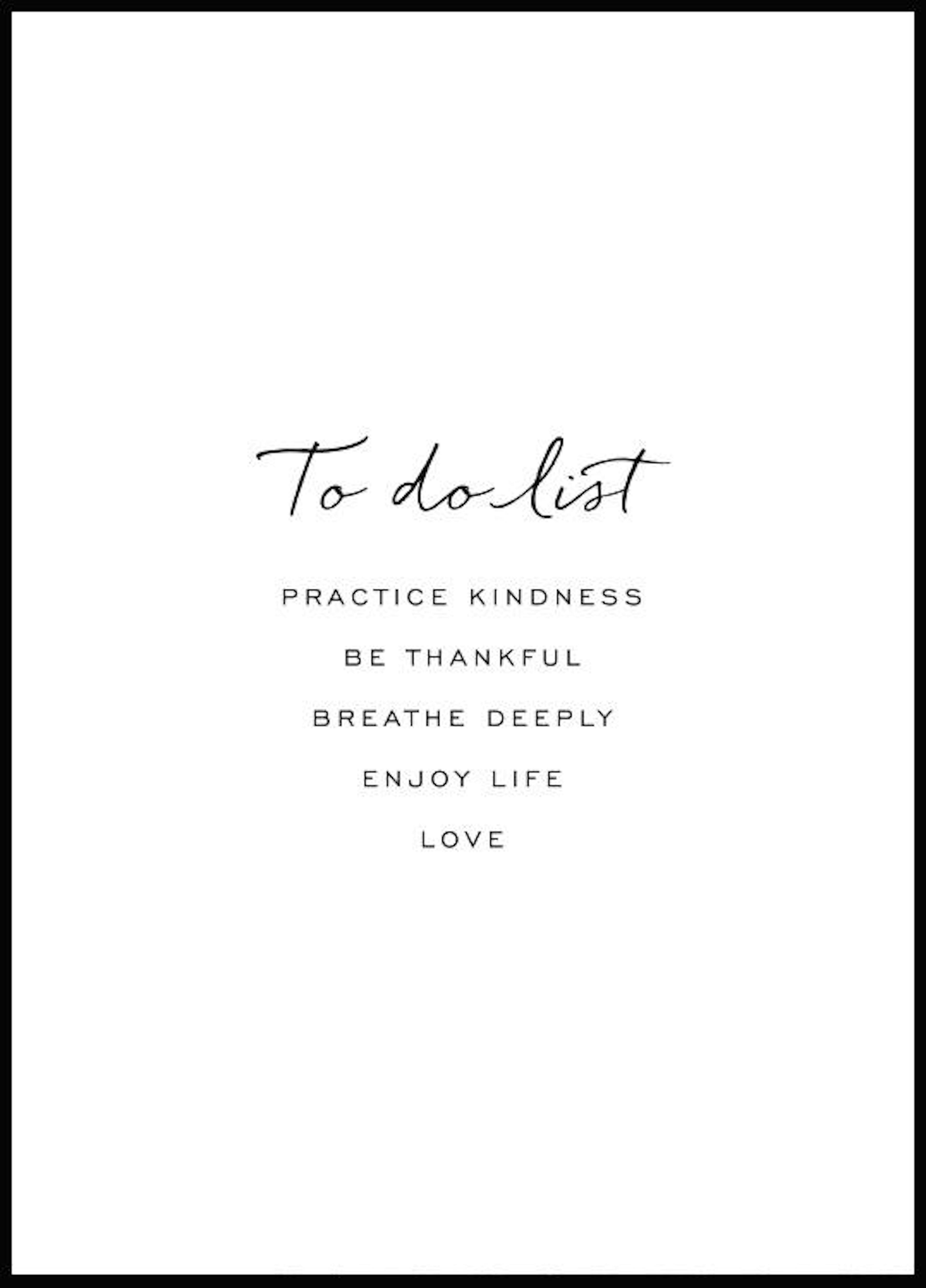 To Do List Poster 0