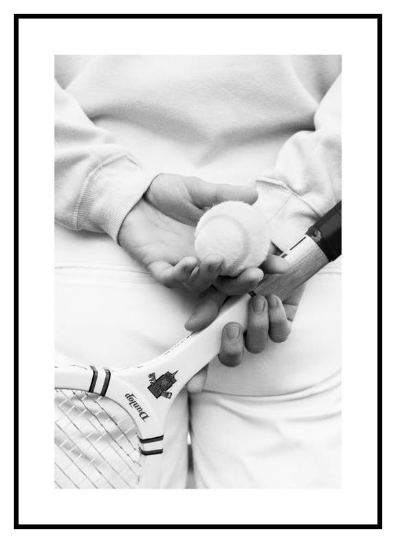 Giocatore di Tennis Poster (50x70 cm) - Poster Store