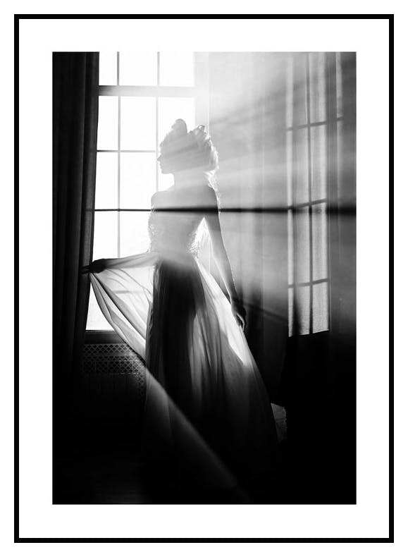 Ikkuna ja Mekko Juliste (50x70 cm) - Poster Store