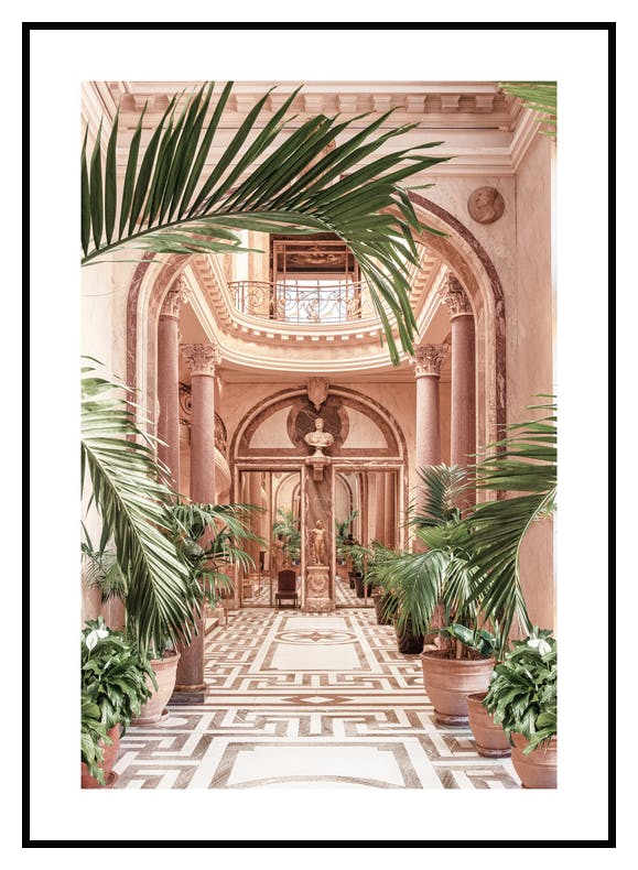 Palm Palace Poster (50x70 cm) - Poster Store