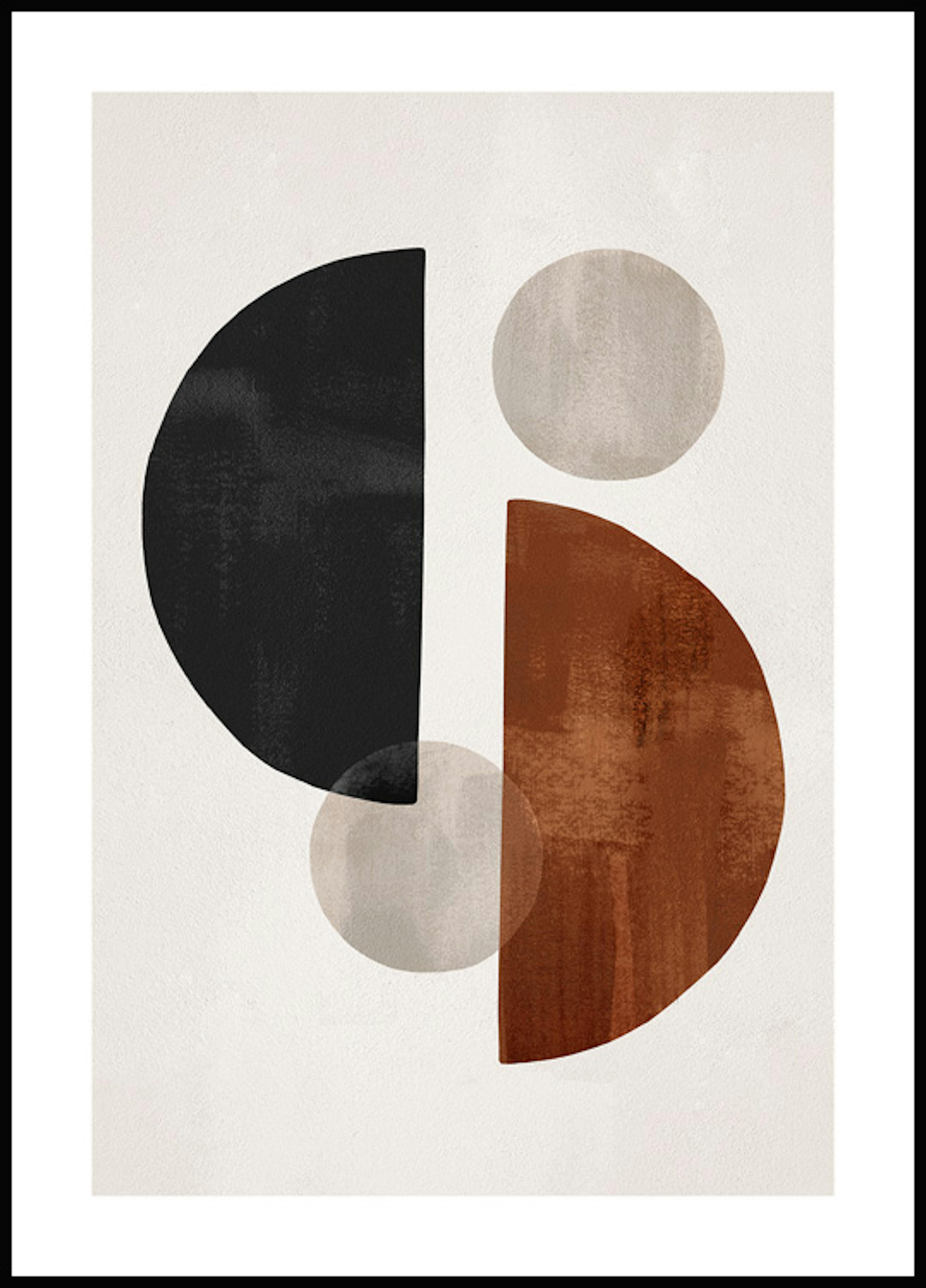 Graphic Shapes No2 Poster 0