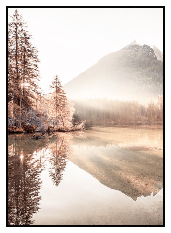 Plakat Mglisty Poranek (40x50 cm) - Poster Store