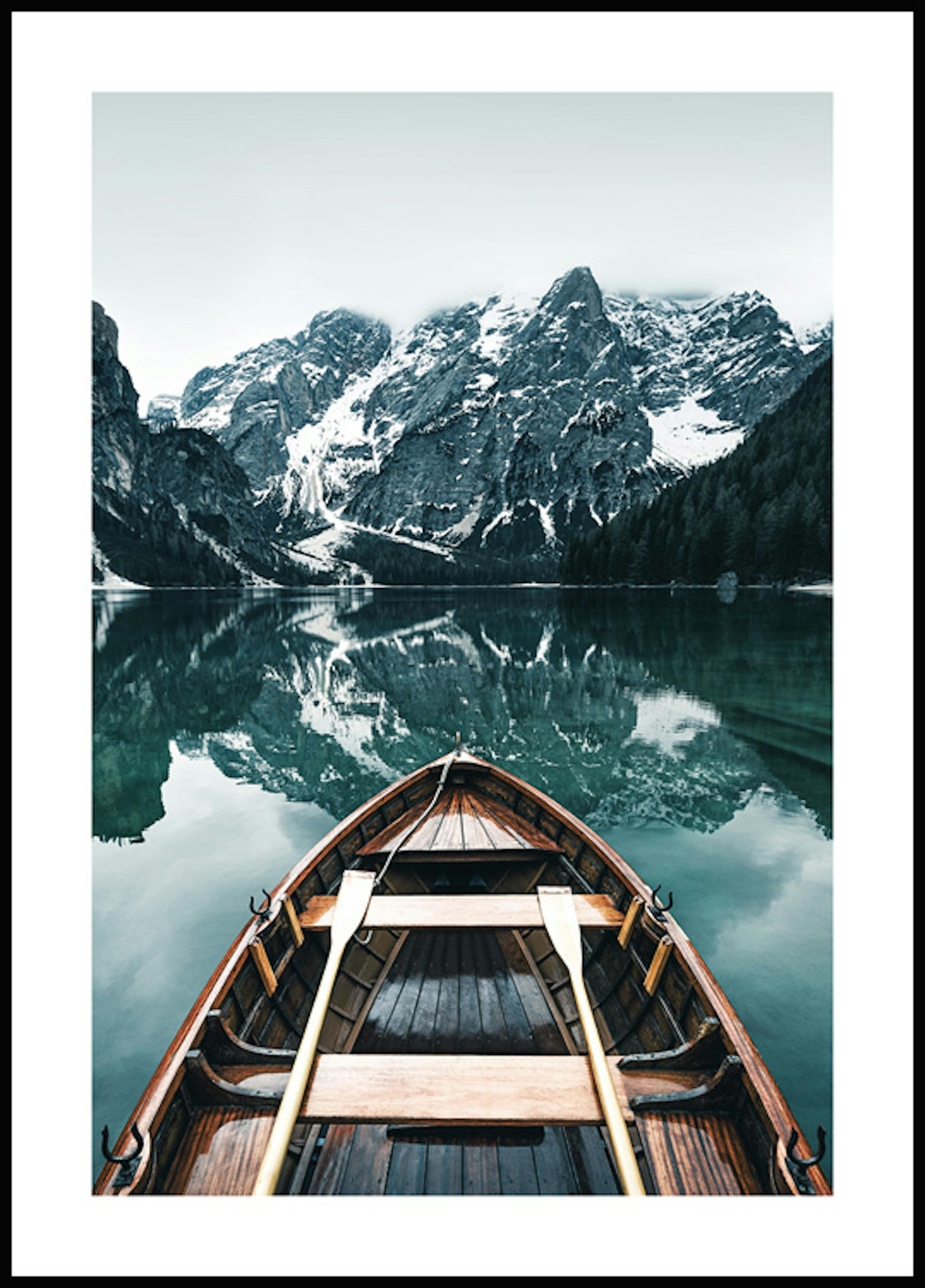 Wooden Boat Poster 0