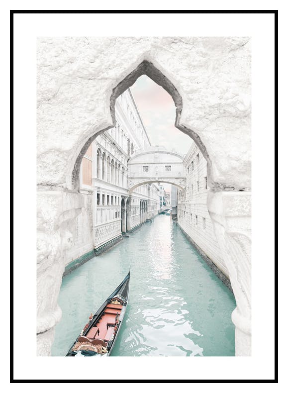 Venice Kanaal Poster (21x30 cm) - Poster Store