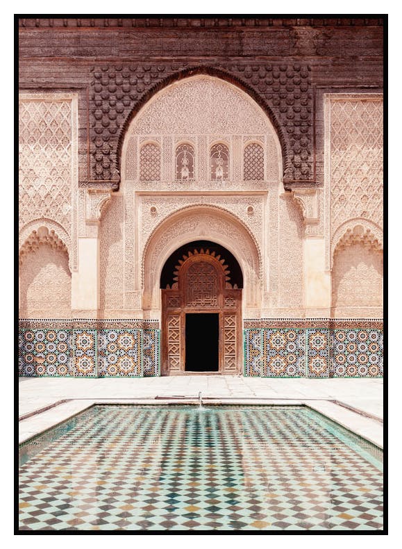 Plakat Marrakech Facade (30x40 cm) - Poster Store