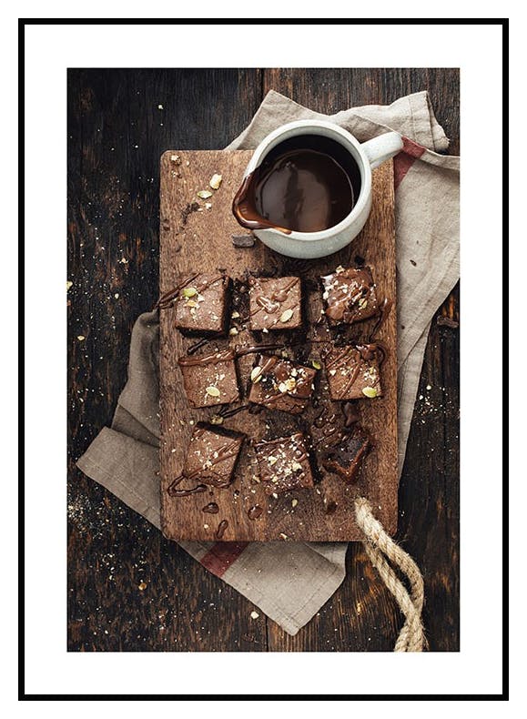 Brownies Plakat (30x40 cm) - Poster Store